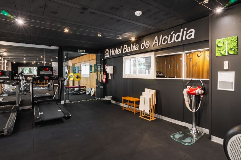 gym hotel bahia de alcudia Installationen